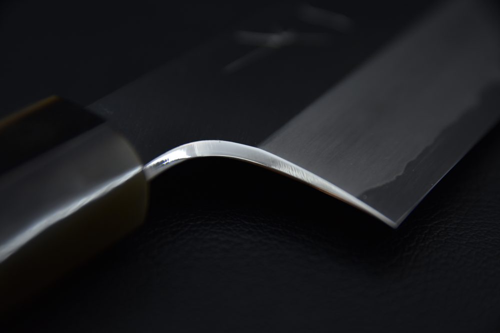 Hitohira Togashi Shirogami #1 Stainless Clad Gyuto 210mm Ziricote