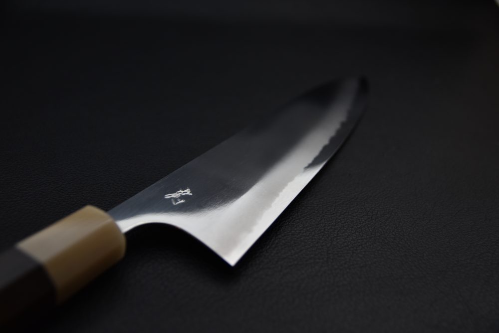 Yoshihiro Yauji Aogami #2 Migaki Gyuto 240mm Ébène