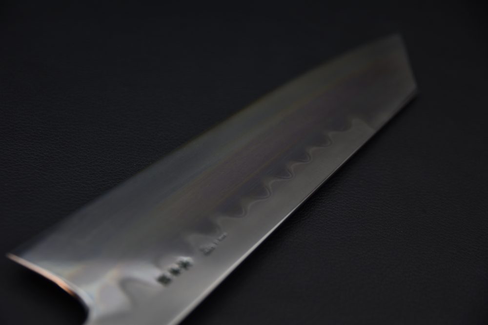 Hitohira Togashi Yohei White #1 Mizu Honyaki Kiritsuke Gyuto 240mm Taihei Masur Birch #024