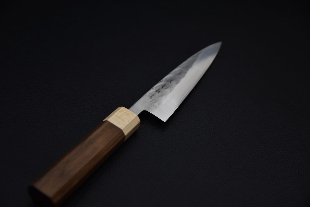 Hitohira TD SLD Tsuchime Petty 135mm Walnut
