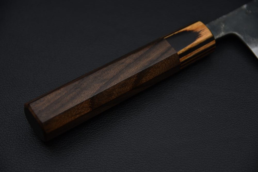 Motokyuuichi Aogami Super Kurouchi Bunka 180mm Bois De Rose