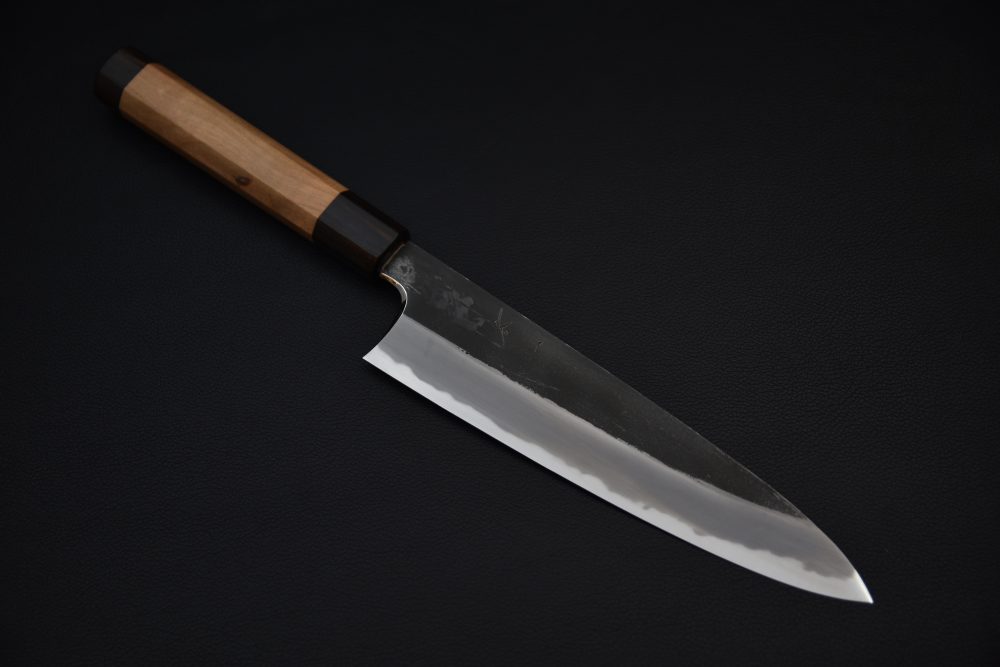 Hitohira Togashi Aogami #2 Kurouchi Gyuto 210mm Cerisier