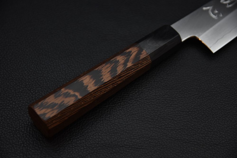 Hatsukokoro Nakagawa Ginsan Migaki Kiritsuke Gyuto 210mm Wenge