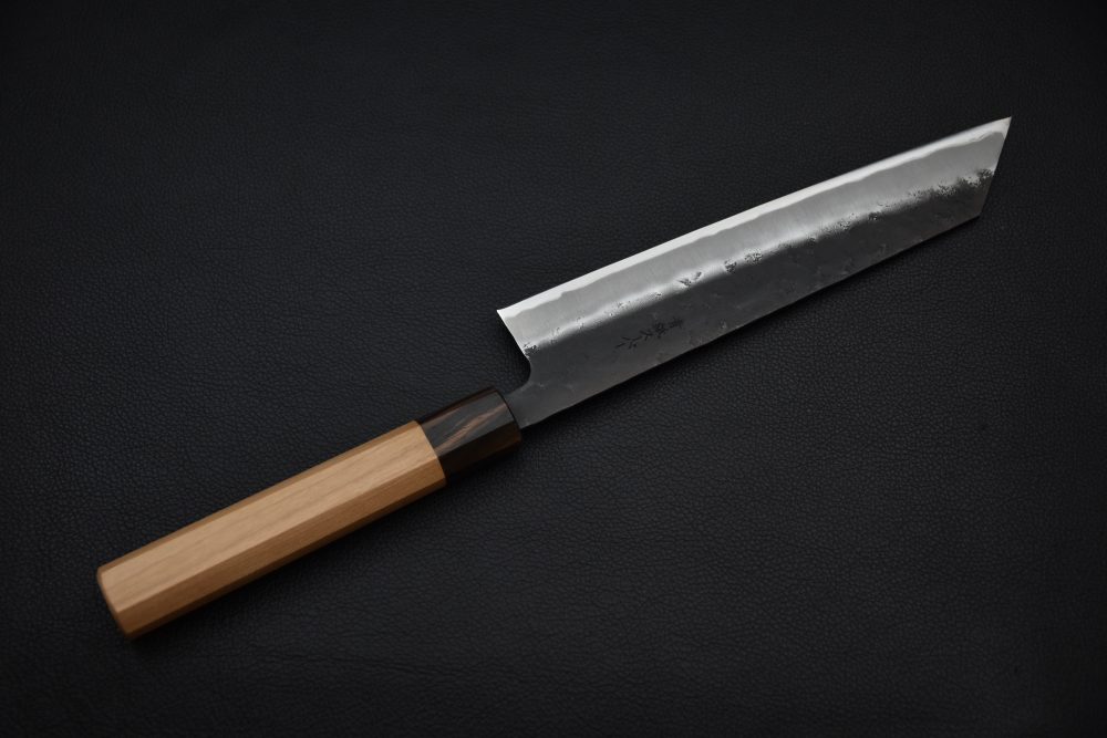Hitohira Futana SB Kuro Nashiji Kiritsuke Gyuto 210mm Cerisier