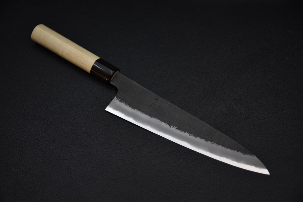 Hinode Kurouchi Shirogami #2 Gyuto 210mm Ho
