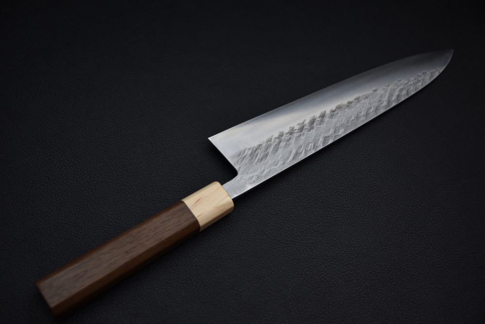 Hitohira TD SLD Tsuchime Gyuto 240mm Walnut