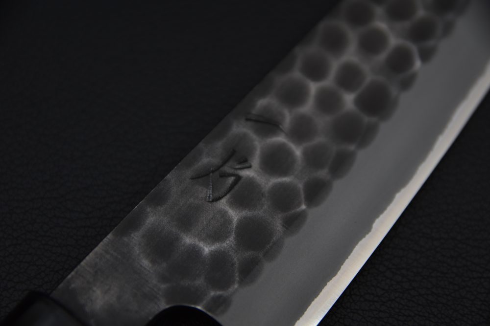 Hitohira Hinode Tsuchime Shirogami #2 Stainless Clad Petty 150mm Ho