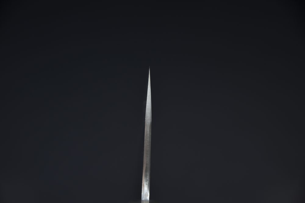 Yoshida Hamono HAP 40 Gyuto 240mm Kurouchi Loupe D'érable (Vert)