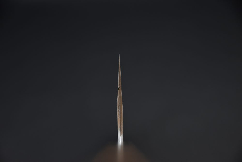 Hitohira Togashi Shirogami #2 Kurouchi Nakiri Tagayasan