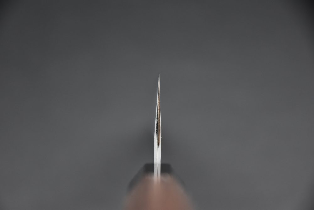 Hitohira Tanaka Kyuzo Aogami #1 Migaki Gyuto 240mm Bois de Rose