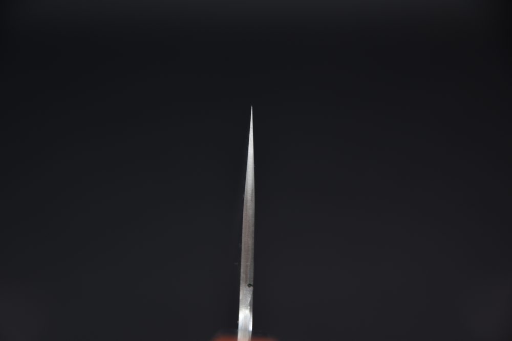 Yoshida Hamono HAP 40 Gyuto 240mm Kurouchi Loupe D'érable (Rouge)