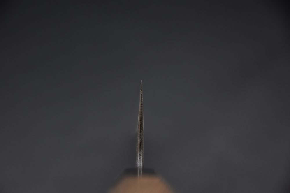 Hatsukokoro Kumokage Aogami #2 Damascus Kurouchi Gyuto 210mm Tagayasan