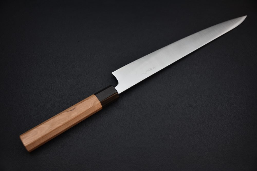 Hitohira Futana SB Migaki Sujihiki 270mm Cerisier