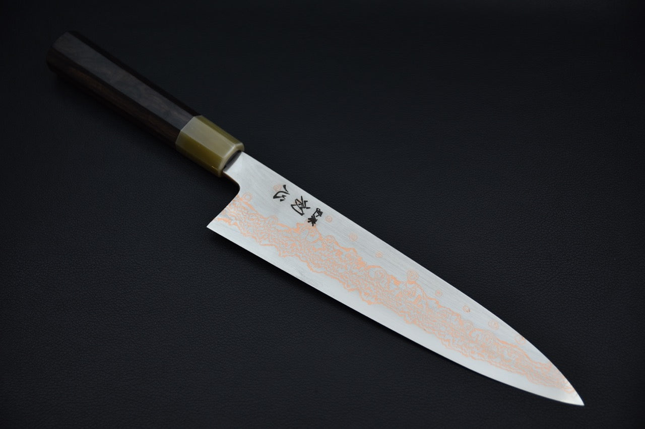 Hatsukokoro Yorokobi Gyuto 240mm Ébène