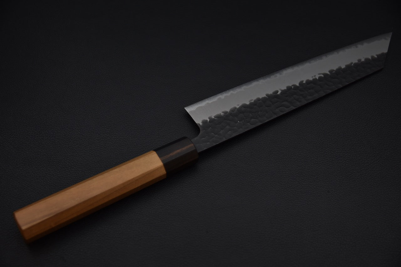 Hitohira Futana SB Kiritsuke Gyuto Kuro Tschime 210mm Cerisier