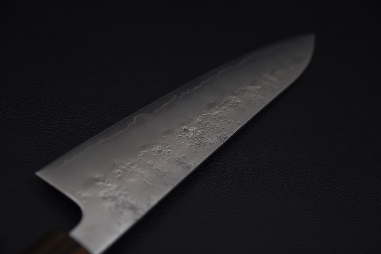 Hitohira Futana S3 Nashiji Gyuto 180mm Cerisier