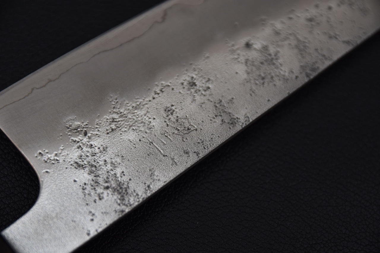 Hitohira Futana S3 Nashiji Gyuto 180mm Cerisier