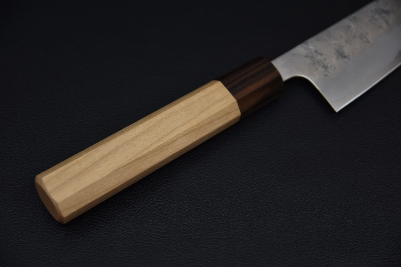 Hitohira Futana S3 Nashiji Gyuto 180mm Cerisier