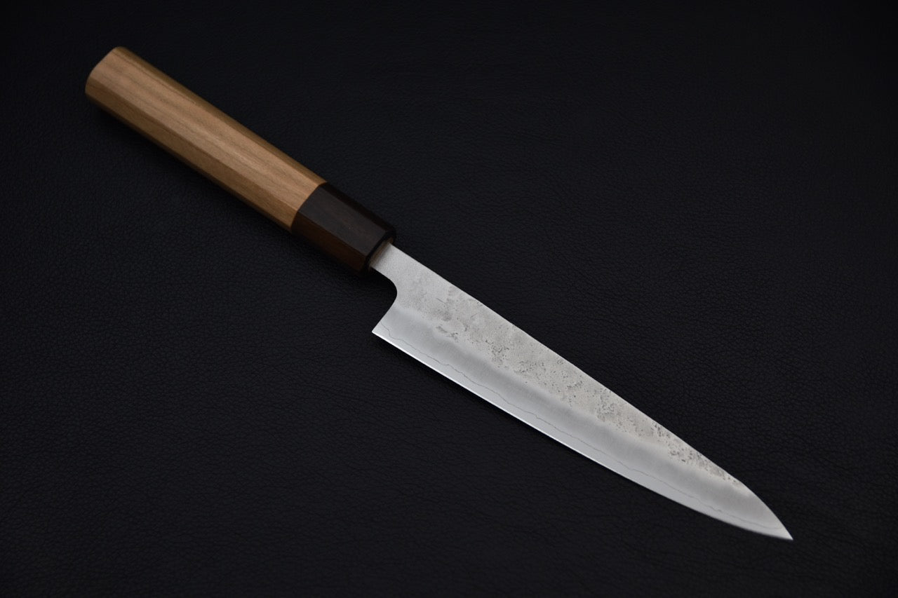 Hitohira Futana S3 Nashiji Petty 150mm cherry wood