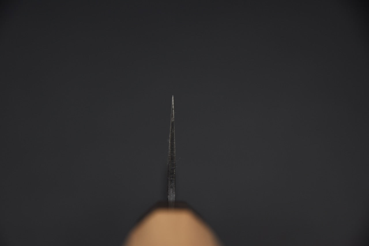 Hitohira Futana SB Kuro Tsuchime Santoku 170mm Cerisier