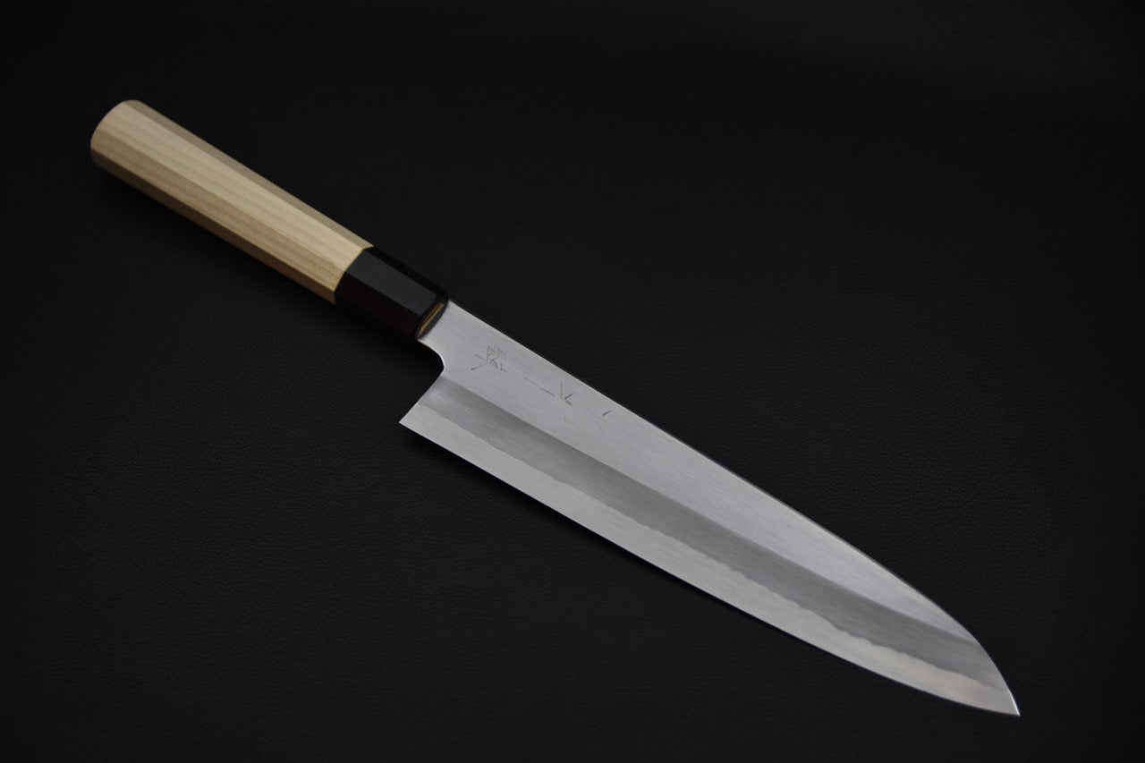 Hitohira Gorobei Ren Shirogami #2 Gyuto 240mm Ho