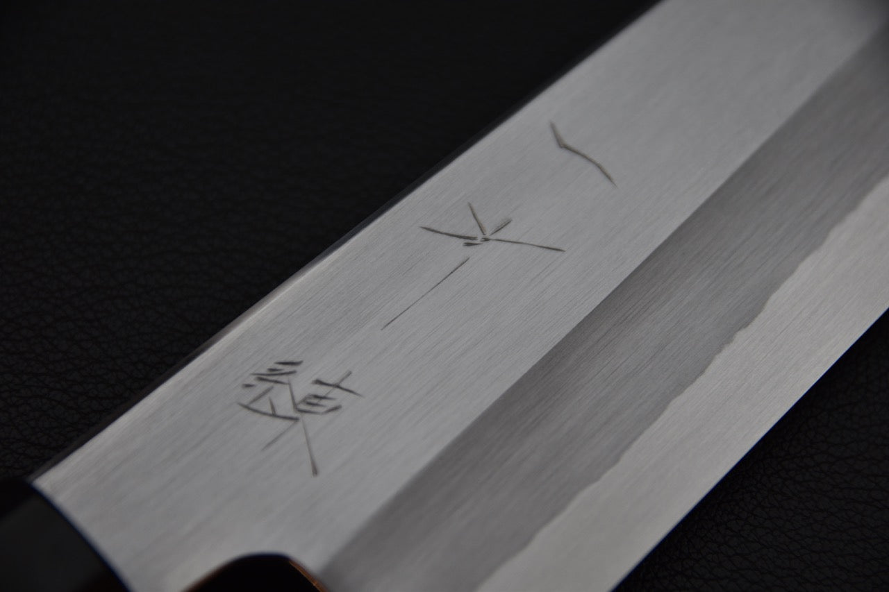 Hitohira Gorobei Ren Shirogami #2 Gyuto 240mm Ho