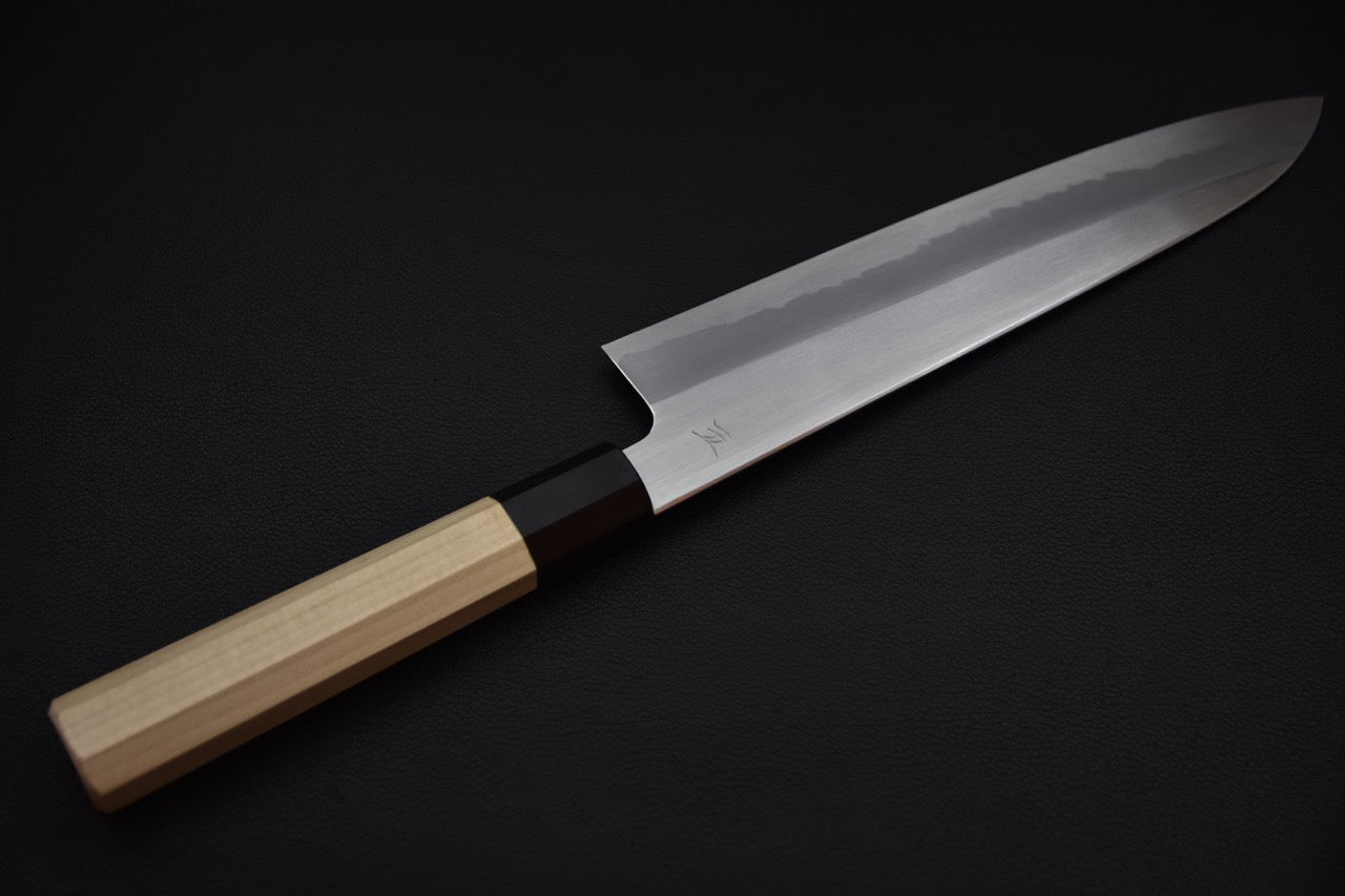 Hitohira Gorobei Ren Shirogami #2 Gyuto 240mm Ho