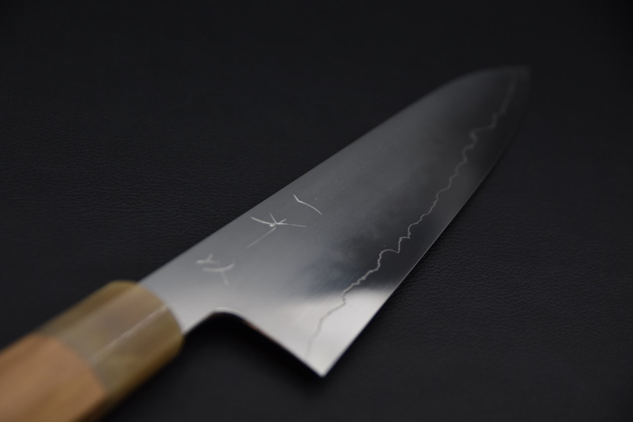Hitohira Kikuchiyo Izo Ginsan Gyuto 240mm Cèdre Yagusi