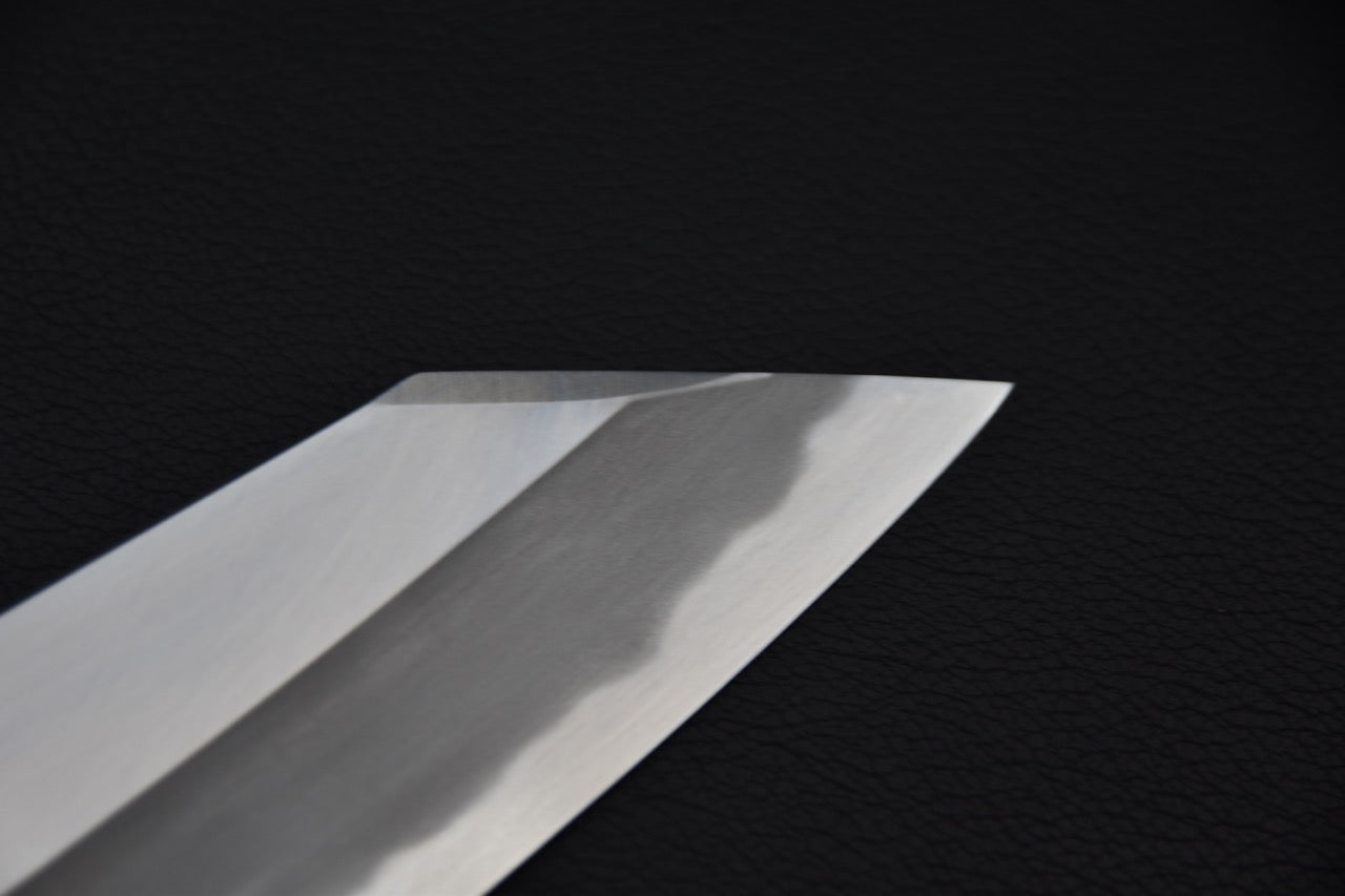 Hitohira Kikuchiyo Kyuzo Shirogami #2 Migaki Kiritsuke Gyuto 210mm