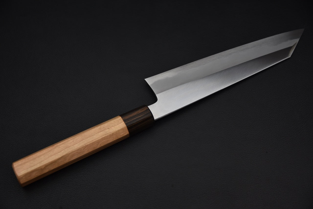 Hitohira Kikuchiyo Kyuzo Shirogami #2 Migaki Kiritsuke Gyuto 210mm