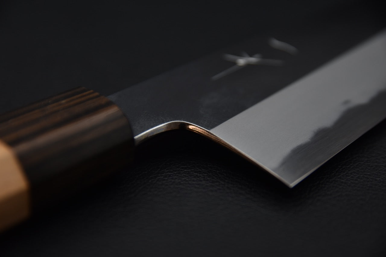 Hitohira Kikuchiyo Kyuzo Shirogami #2 Migaki Kiritsuke Gyuto 210mm