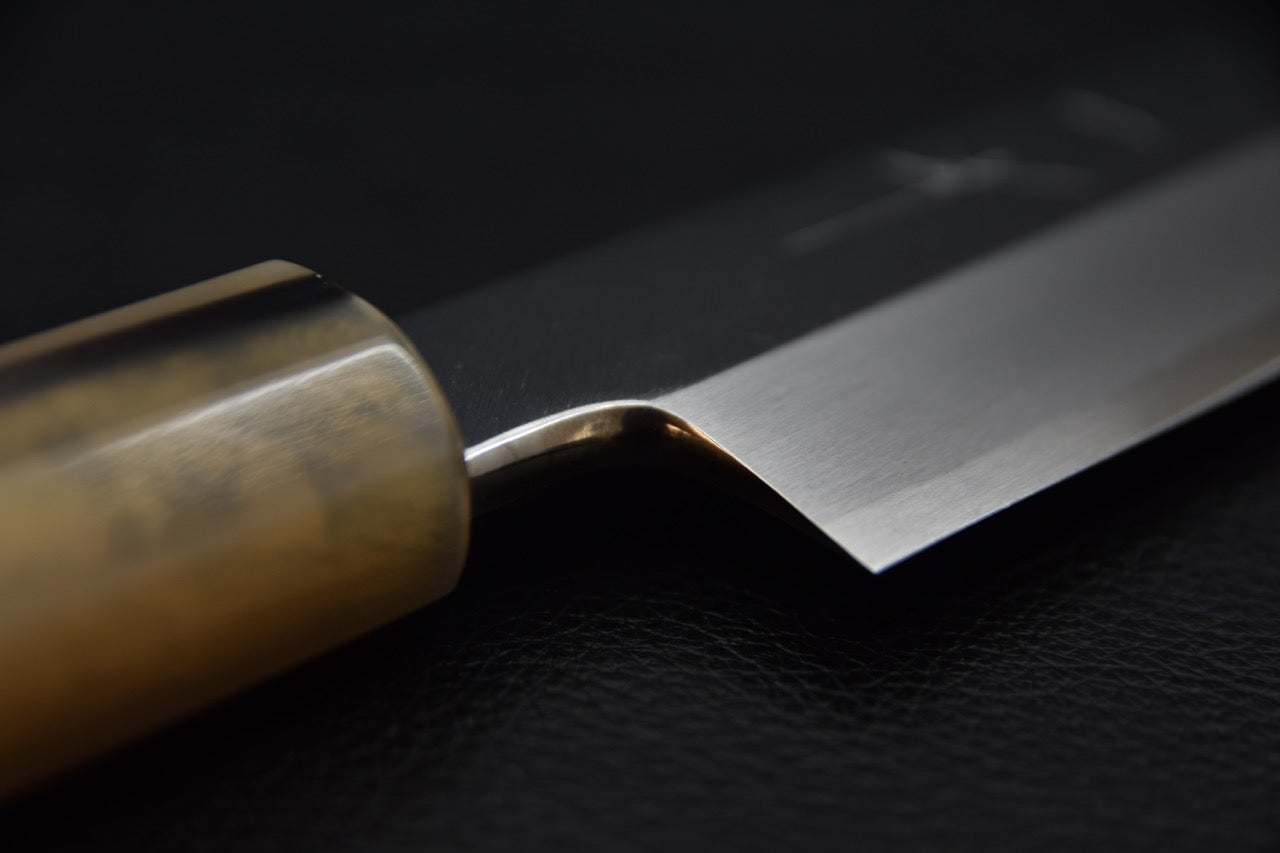 Hitohira Kikuchiyo Manzo Aogami #2 Yanagi Sakimaru 300mm (Saya) Ébène