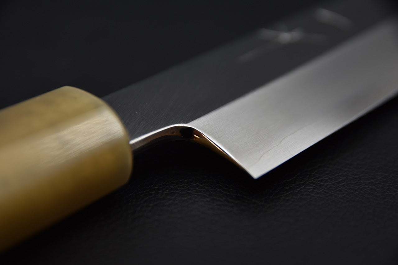 Hitohira Kikuchiyo Mosuke Ginsan Kiritsuke Yanagiba 300mm (Saya)