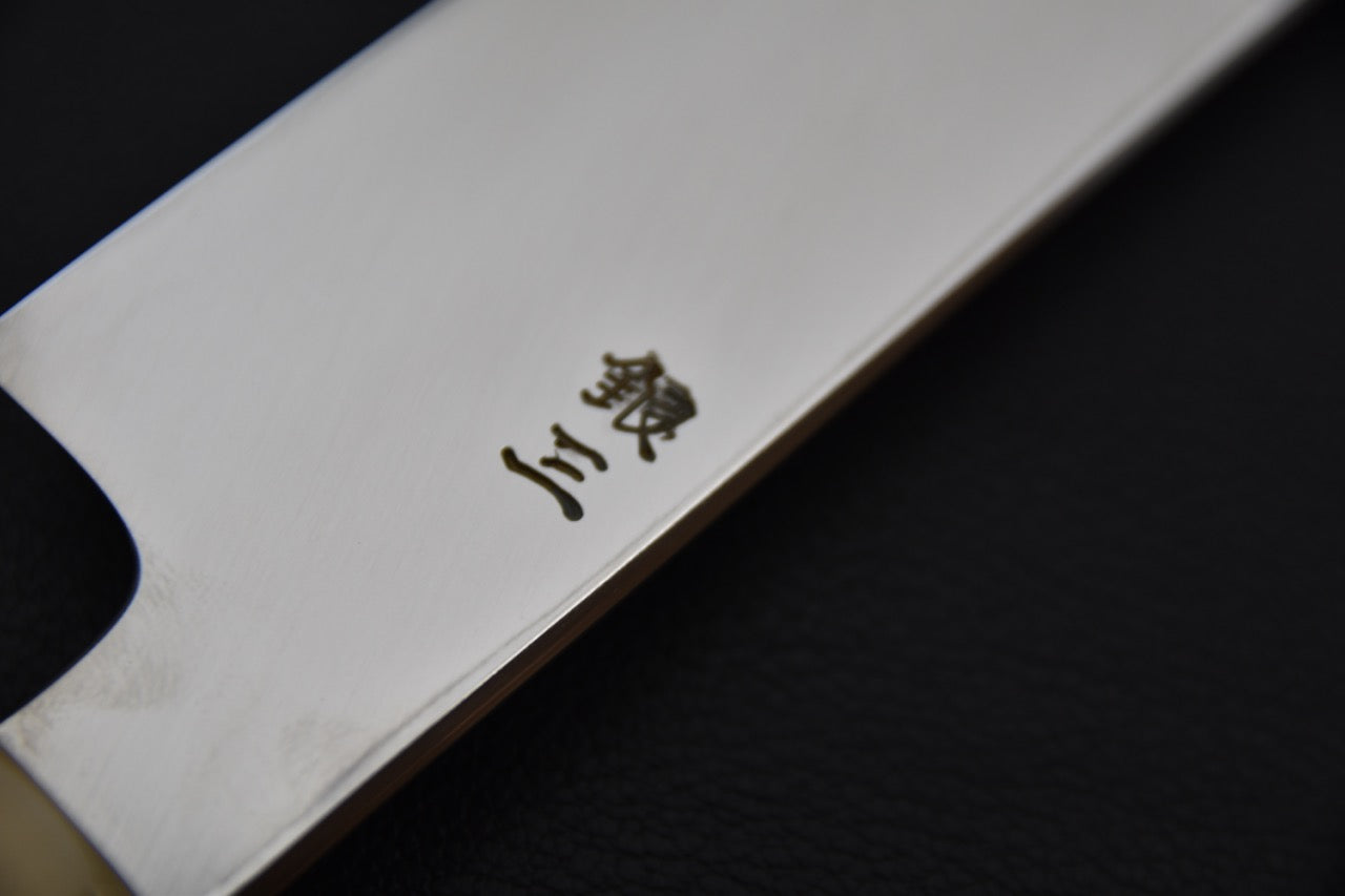 Hitohira Kikuchiyo Mosuke Ginsan Kiritsuke Yanagiba 300mm (Saya)