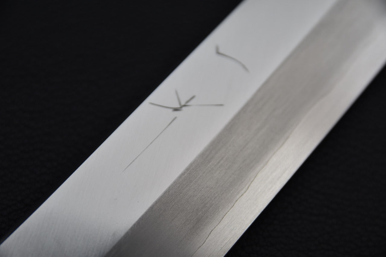 Hitohira Kikuchiyo Mosuke Ginsan Kiritsuke Yanagiba 300mm Ho