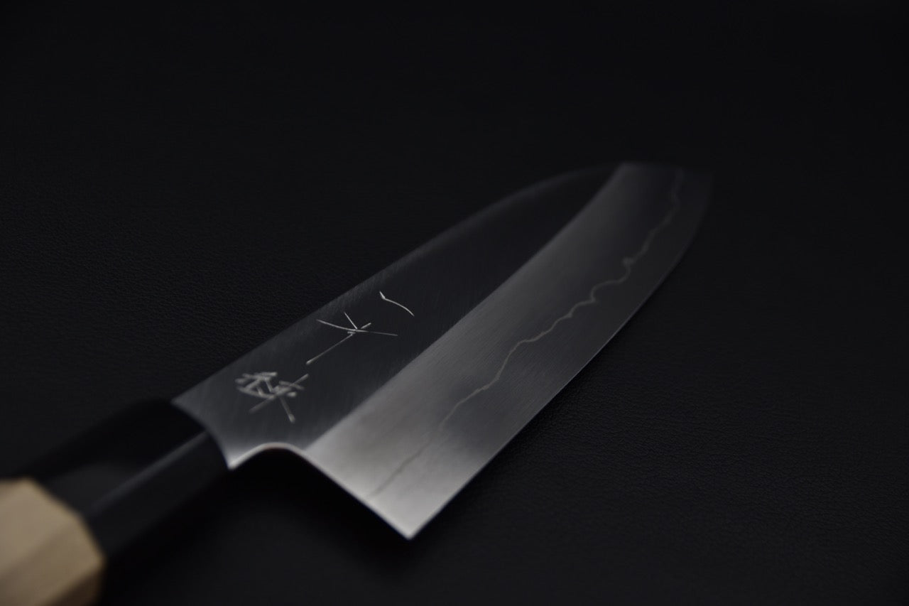 Hitohira Kikuchiyo Ren Ginsan Santoku 180mm Ho