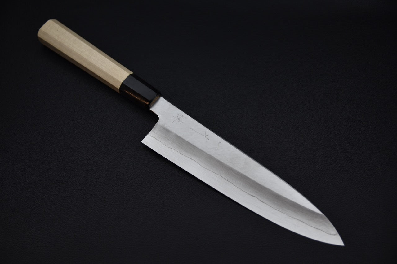Hitohira Kikuchiyo Ren Silver #3 Gyuto 210mm Ho Wood Handle