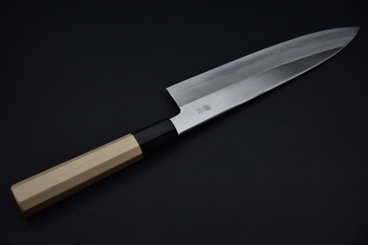 Hitohira Kikuchiyo Ren Silver #3 Gyuto 210mm Ho Wood Handle