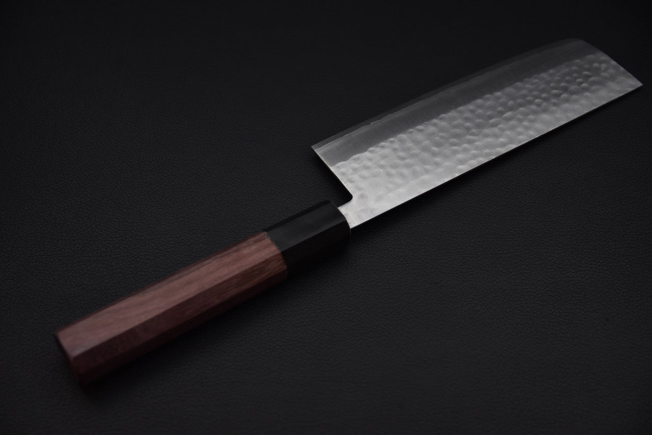 Hitohira NM Tsuchime Nakiri 165mm Bois de Coeur Violet