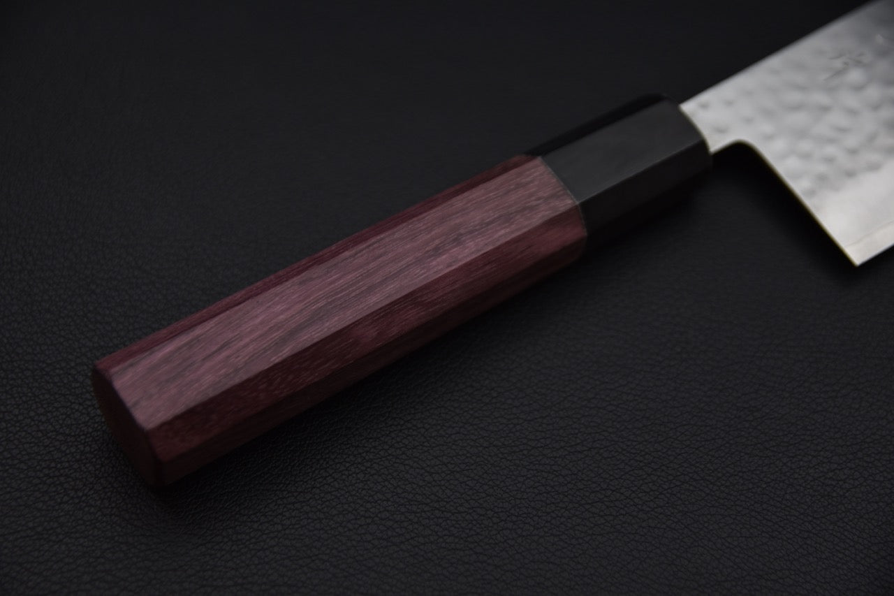 Hitohira NM Tsuchime Nakiri 165mm Bois de Coeur Violet
