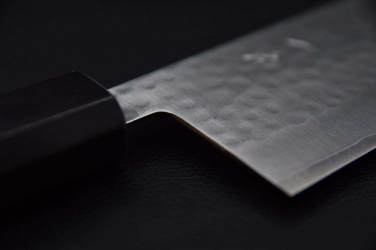 Hitohira NM Tsuchime Nakiri 165mm Bois de Coeur Violet