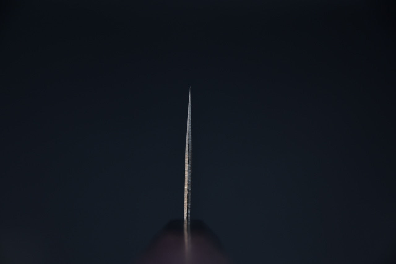 Hitohira NM Tsuchime Nakiri 165mm Bois de Coeur Violet