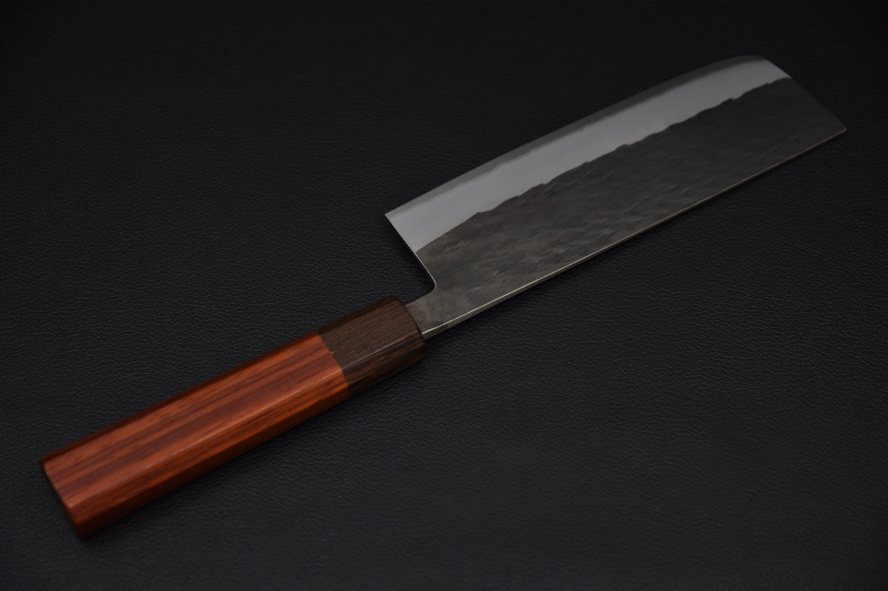 Hitohira TD Aogami #2 Kurouchi Nakiri 165mm Padouk