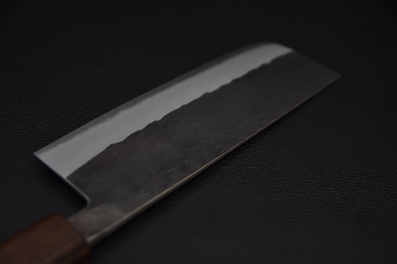 Hitohira TD Aogami #2 Kurouchi Nakiri 165mm Padouk