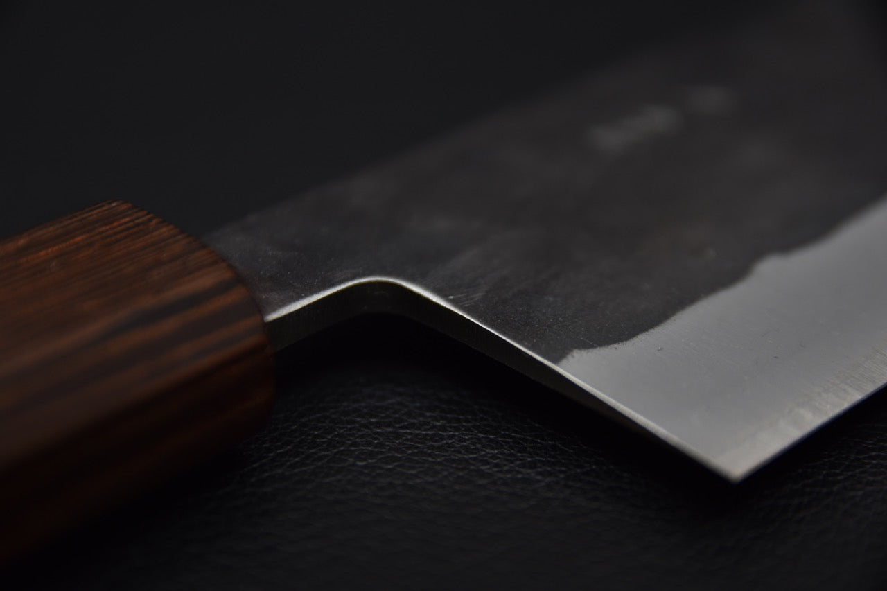 Hitohira TD Aogami #2 Kurouchi Nakiri 165mm Padouk