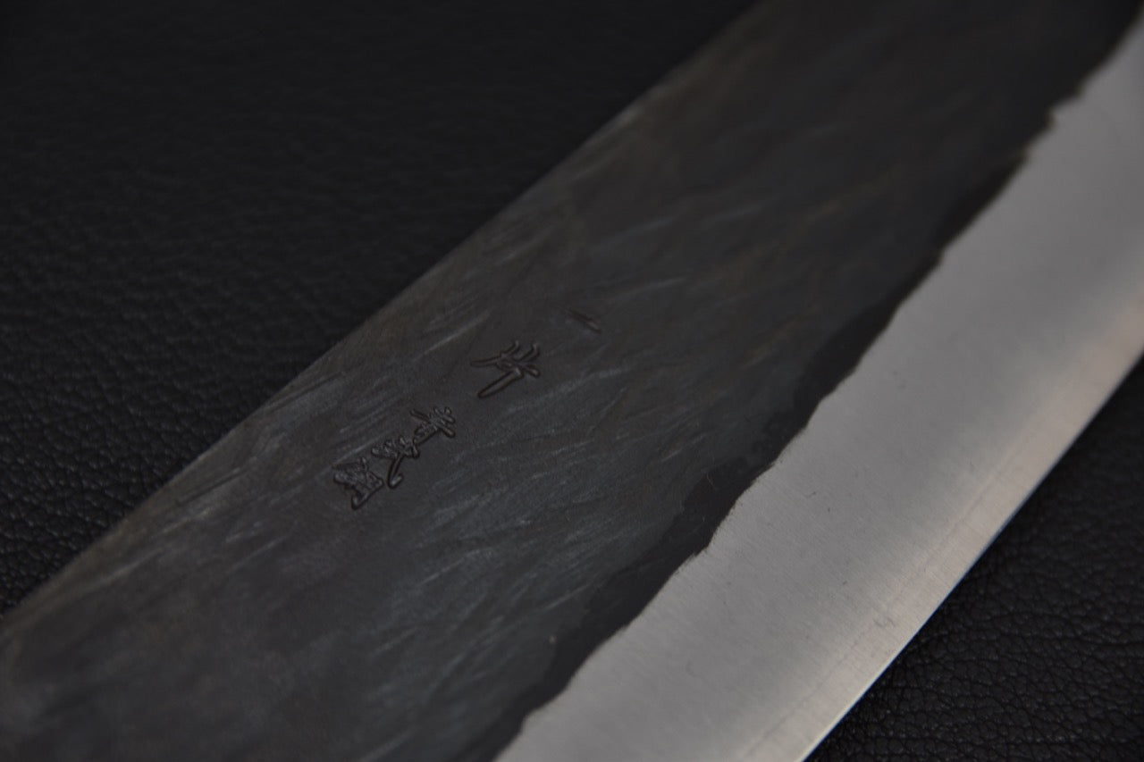 Hitohira TD Aogami #2 Kurouchi Santoku 165mm Padouk