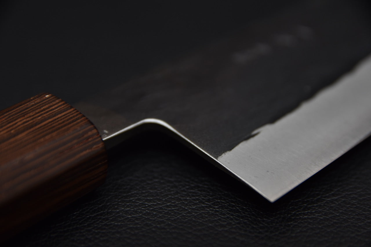 Hitohira TD Aogami #2 Kurouchi Santoku 165mm Padouk