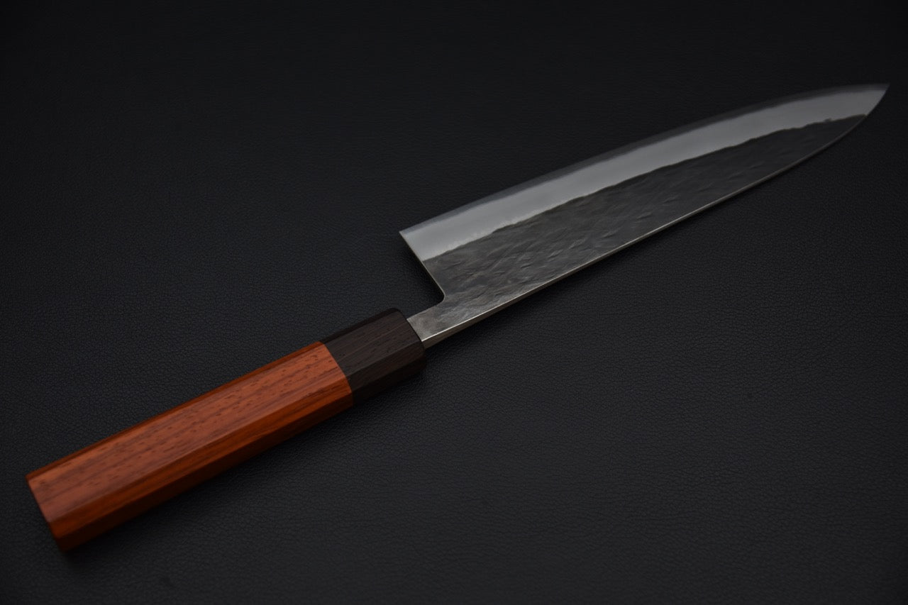 Hitohira TD Aogami #2 Kurouchi Gyuto 210mm Padauk