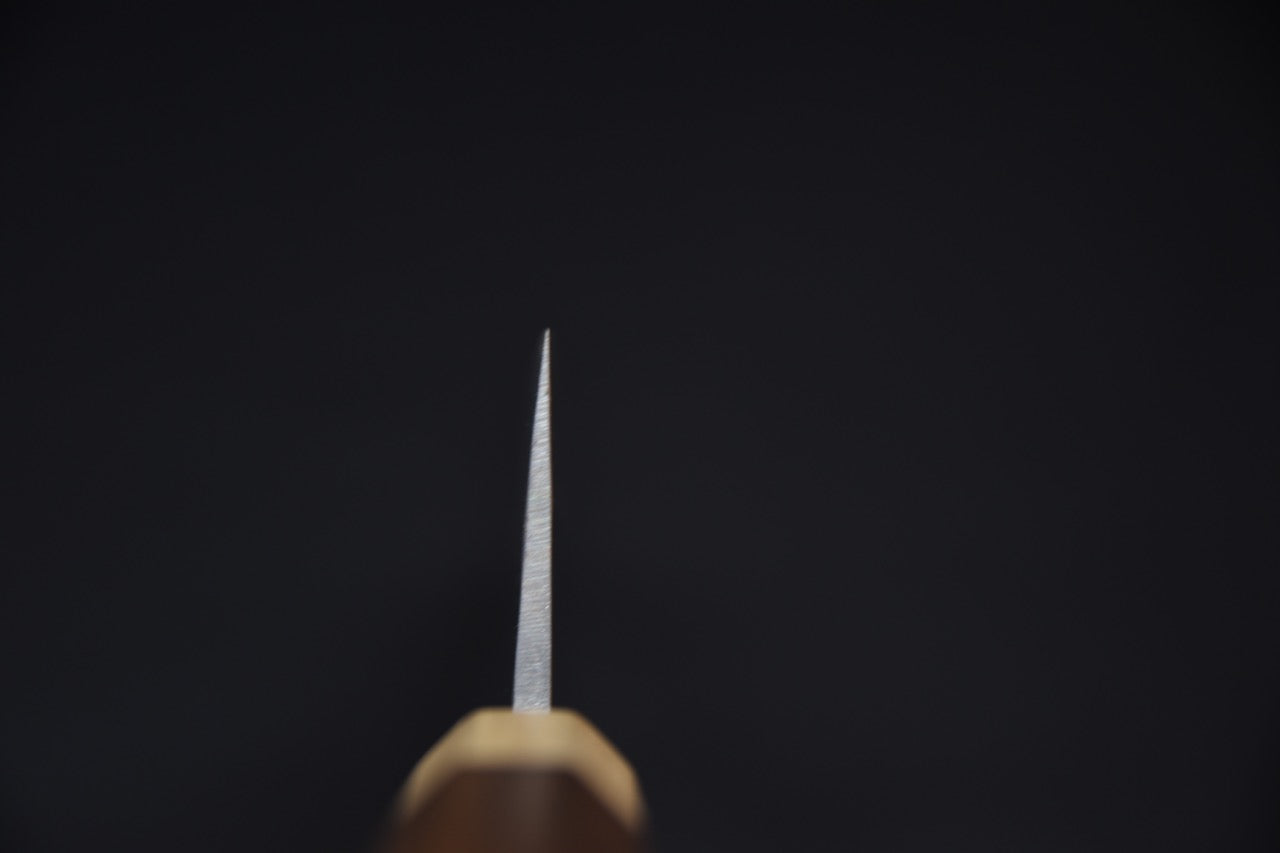 Hitohira TD Blue #2 Stainless Clad Kurouchi Gyuto 210mm Walnut