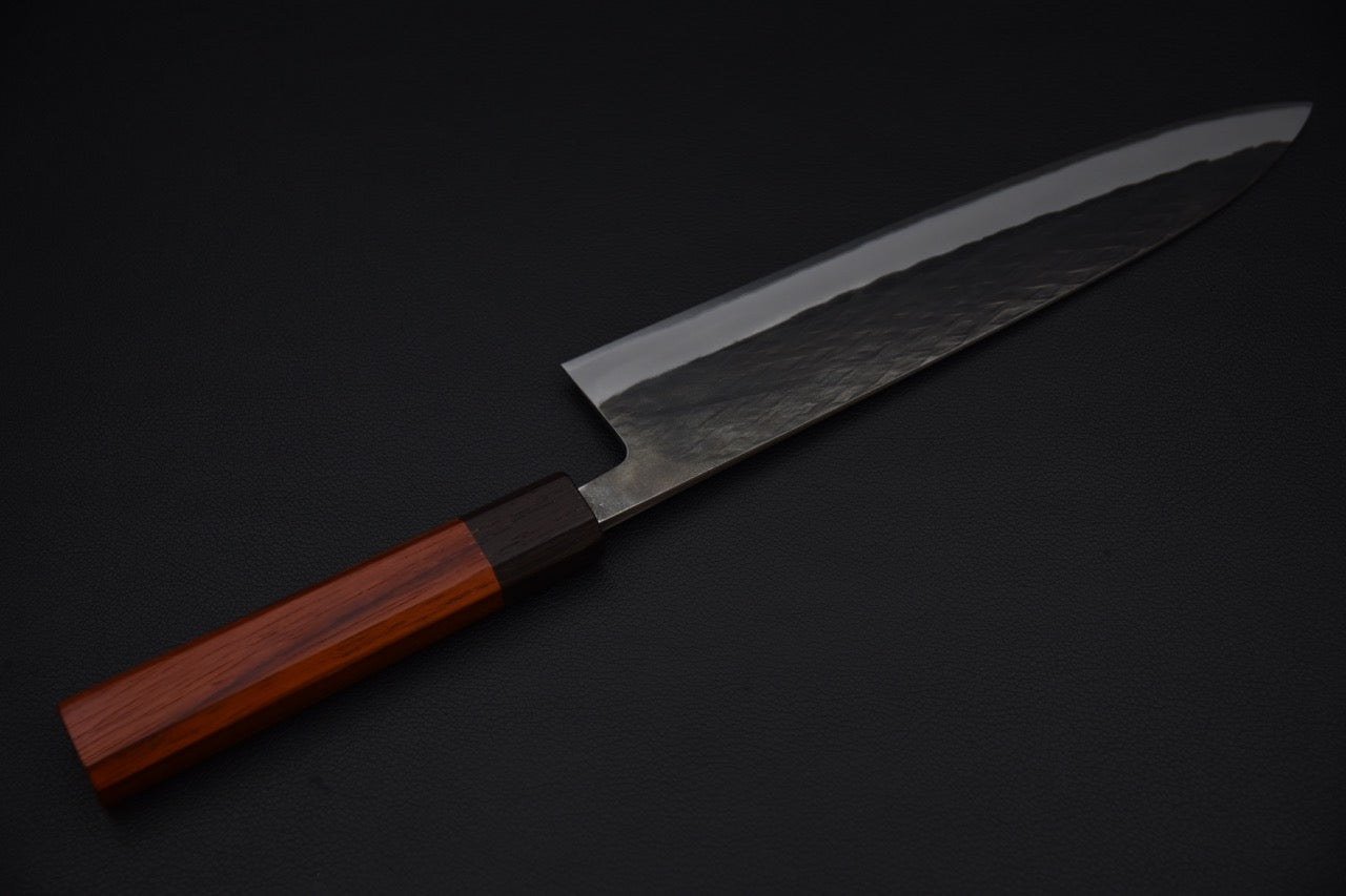 Hitohira TD Aogami #2 Kurouchi Gyuto 240mm Padauk